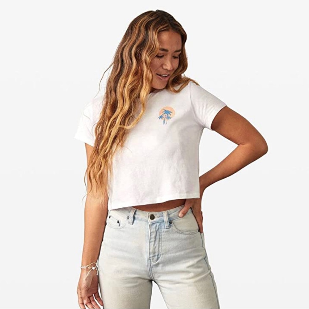 Pura Vida Surf Tour Crop Top